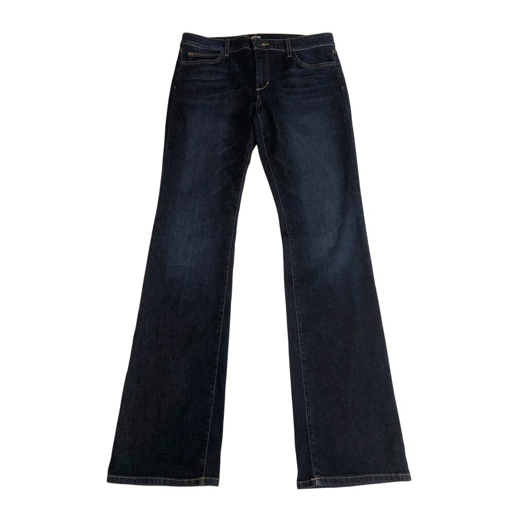 Joes Jeans The Honey Curvy Bootcut Size 32 Dark Wash Stretch Mid Rise Tall 12 14